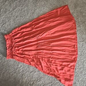 HAEOF - Burnt orange skirt size medium
